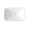 Besco CeraBe VERGA CERA-LINE White keramické umývadlo na dosku 51,5 x 34 cm UNC-52-VEB