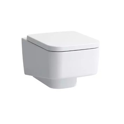 LAUFEN PRO S WC misa závesná RimFree 53 x 36 cm s voľne-padajúcim sedátkom, misa LCC H8209624000001 sedátko H8919610000001