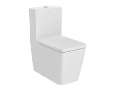 Roca INSPIRA SQUARE WC kombi 37,5 x 64,5 cm RimFree, A342536620+A341520620