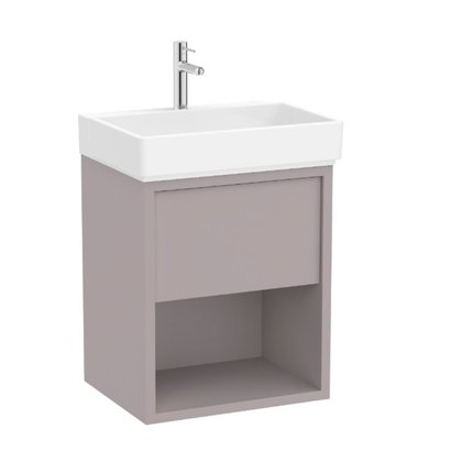 Roca TURA Unik Compacto kúpeľňová skrinka s umývadlom 55 x 43 cm A852024559