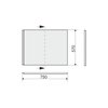 SANPLAST OWP/FREE bočný panel k vani 75 cm biely 620-040-2120-01-000