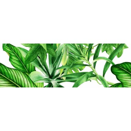 Ceramika Bianca Garden Tropic dekor C lesklý rektifikovaný 25x75 cm