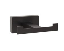 REA OSTE 205 BLACK háčik na uterák dvojitý REA-88027