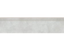 Cerrad Apenino Bianco gresová rektifikovaná schodnica,matná 29,7X119,7 cm 36522