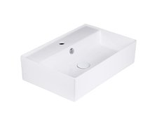 Uptrend – Umývadlo na dosku Torino 59,5 × 40 cm biele lesklé TR41297