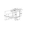 Roca TURA Unik Compacto kúpeľňová skrinka s umývadlom 55 x 27,5 cm A852022558
