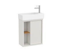 Roca TURA Unik Compacto kúpeľňová skrinka s umývadlom 55 x 27,5 cm A852022558