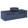 Elita komoda Look Slim 120 2S Navy Blue Matt, 120x31,8x44,9 cm, RE081204027030