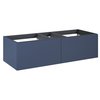 Elita komoda Look Slim 120 2S Navy Blue Matt, 120x31,8x44,9 cm, RE081204027030