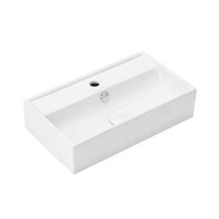 Uptrend – Umývadlo na dosku DALIA 55 × 31 × 12,5 cm biele lesklé STR4335