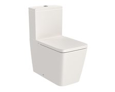 Roca INSPIRA SQUARE WC kombi 37,5 x 64,5 cm RimFree, A342536650+A341520650