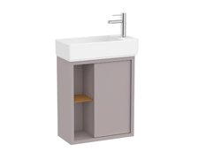 Roca TURA Unik Compacto kúpeľňová skrinka s umývadlom 55 x 27,5 cm A852022559
