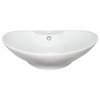 Novoterm keramické umývadlo pultové white 58 x 38,5 cm KR 139