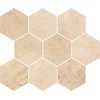 Opoczno Sahara desert mosaic hexagon 27x37 cm OD358-013