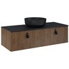 Elita komoda Look Slim 120 2S Orech Lincoln, 120x31,8x44,9 cm, RE081204027060