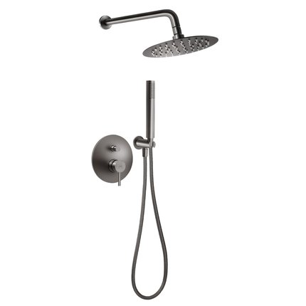 Novaservis FERRO CIRICULUS sprchová sada podomietková, gun metal BCK7PGM-SET1-S