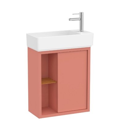 Roca TURA Unik Compacto kúpeľňová skrinka s umývadlom 55 x 27,5 cm A852022560