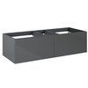 Elita komoda Look Slim 120 2S Anthracite HG, 120x31,8x44,9 cm, RE081204026610