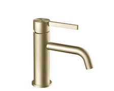 Rea FOSTER umývadlová vodovodná batéria nízka, brúsená zlatá REA-B6444