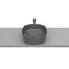 Roca INSPIRA Soft FINECERAMIC® umývadlo na dosku 37 x 37 cm, onyx A327502640