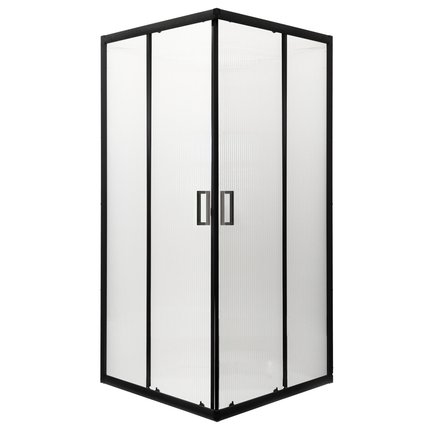Novoterm SOHO SQ BL SOLO sprchový kút 80 x 80 x 190 cm