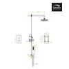 Laveo TORES podomietkový sprchový set BVT_001P