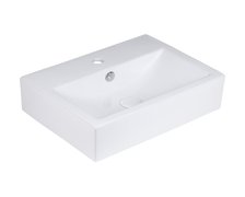 Uptrend – Umývadlo na dosku FORTIS 54 × 40,5 × 13 cm biele lesklé TR4394