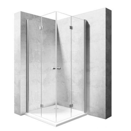 Rea FOLD N2 sprchový kút 90 x 90 x 190 cm, sklo číre K9991