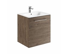 Kolo Geberit Nova Pro Premium SET 1 dverová skrinka s umývadlom 60 cm, tmavý orech