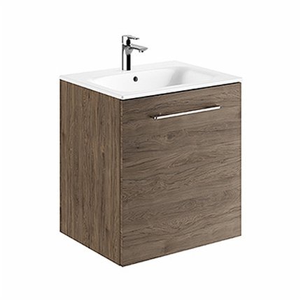 Kolo Geberit Nova Pro Premium SET 1 dverová skrinka s umývadlom 60 cm, tmavý orech