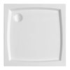 Polimat PATIO štvorcová sprchová vanička akrylát 90 x 90 x 16 cm 00733
