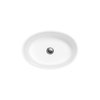 Besco UNIQA B&W voľne stojace umývadlo 46 x 32 cm #UMD-U-WBW