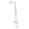 Besco MODERN / VARIUM sprchový set s termostatickou sprchovou batériou chróm BP-MVT-CH