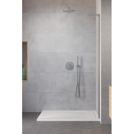 Radaway MODO SL BRUSHED NICKEL II  sprchová zástena 75 x 206 cm 10319075-91-01R