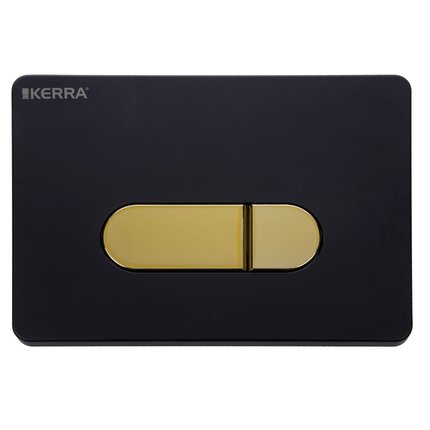 Kerra PACIFIC ovládacie tlačítko, čierne/zlaté 5907548116154