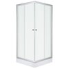 Novoterm Pico sprchový kút s vaničkou 80 x 80 x 205 cm, sklo vzor