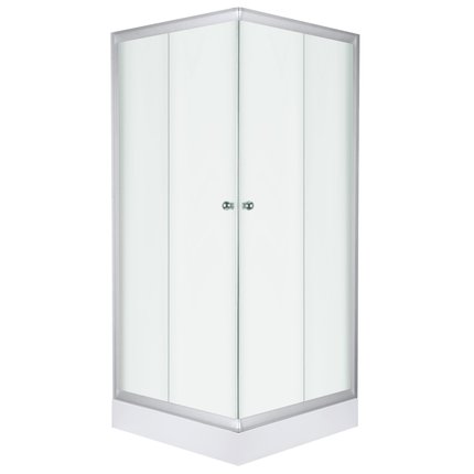 Novoterm Pico sprchový kút s vaničkou 80 x 80 x 205 cm, sklo vzor