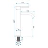 Roca MERIDIAN FINECERAMIC® oválne umývadlo na dosku 46 x 36,5 cm A327748620