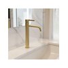 Rea FOSTER umývadlová vodovodná batéria, vysoká brúsená zlatá REA-B6441