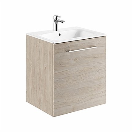 Kolo Geberit Nova Pro Premium SET 1 dverová skrinka s umývadlom 60 cm, svetlý orech