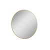 Elita SHARON ROUND zrkadlo s Led osvetlením v ráme 100 cm, Gold RE061002015570
