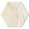 Domino Flare white hex obklad keramický 11 x 12,5 cm