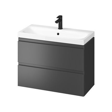 CERSANIT MODUO SLIM SET 80 skrinka s umývadlom antracit S801-468