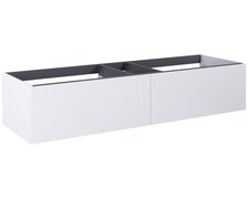 Elita komoda Look Slim 160 cm 2S biela vysoký lesk, 160x31,8x44,9 cm, RE081604028060