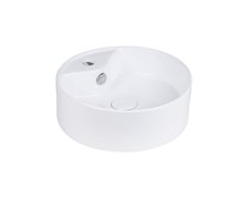 Uptrend – Umývadlo na dosku Vesta 38 × 38 cm biele lesklé TR4161