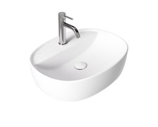 Besco CeraBe ANES CERA-LINE White keramické umývadlo na dosku 50 x 38 cm UNC-50-ANB