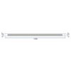 Rea CHROM sprchová hadica 150 cm REA-08020