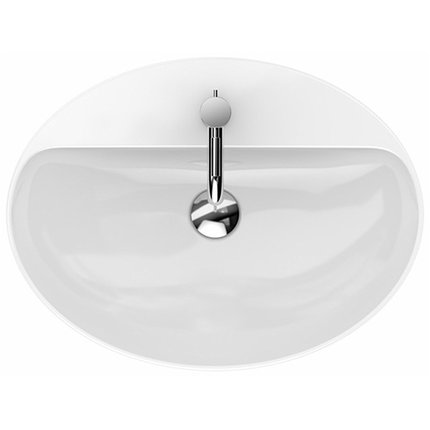 Kolo Geberit VariForm keramické umývadlo na dosku 60 cm, s otvorom na batériu bez prepadu