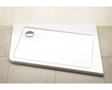 Ravak Asymetric Pro 10° štvrťkruhová sprchová vanička 120 x 90 cm XA25G70101P