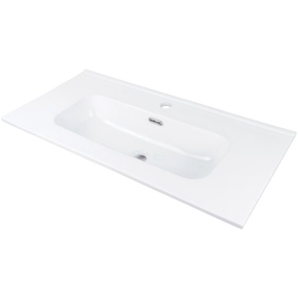 Deante TUBO keramické umývadlo zápustné 80 x 38cm CTU_6U8M